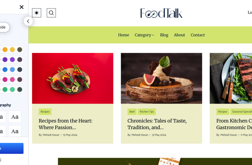 How to Create a Blog…