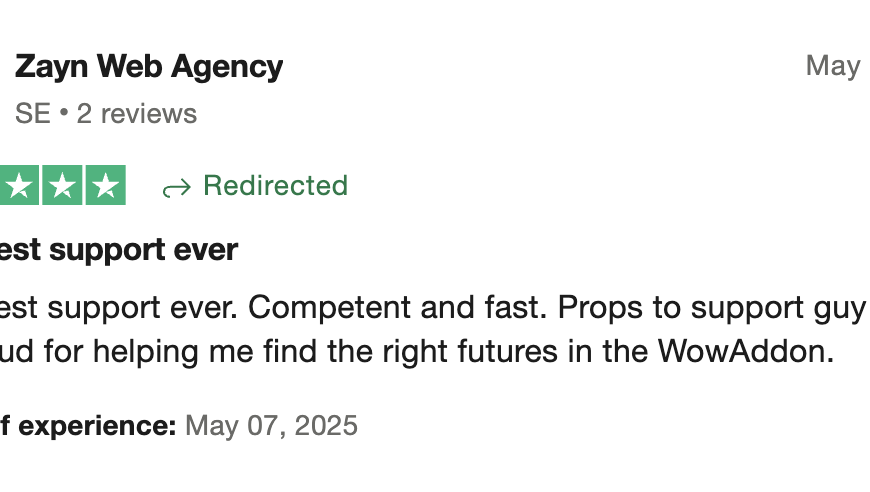 The best support ever